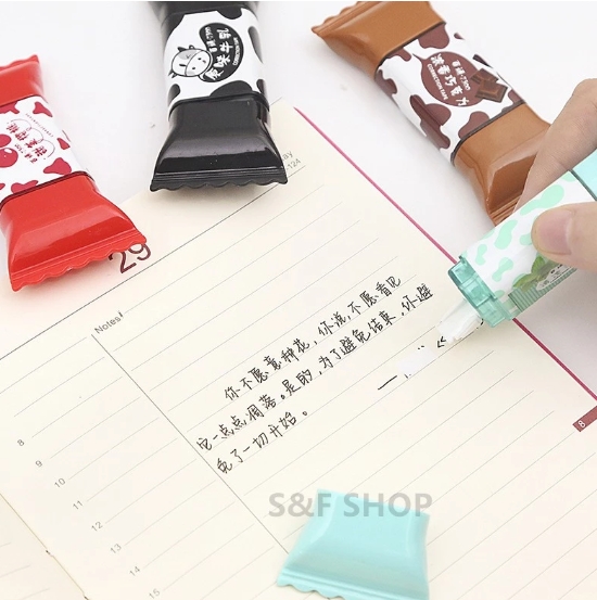 เทปลบคำผิด ลายลูกอม