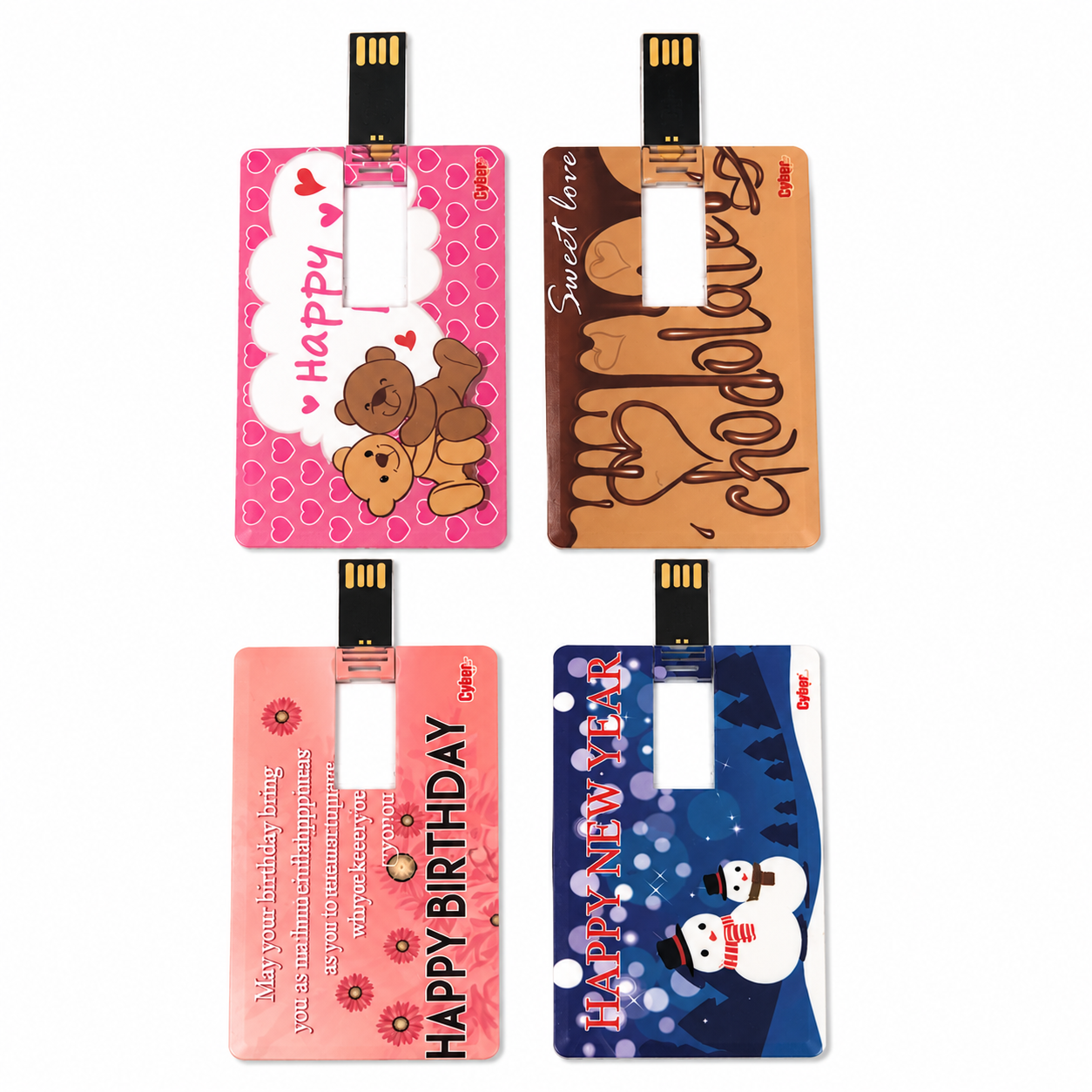 แฟลชไดรฟ์แบบ Crad usb ขนาดความจุ 8GB
