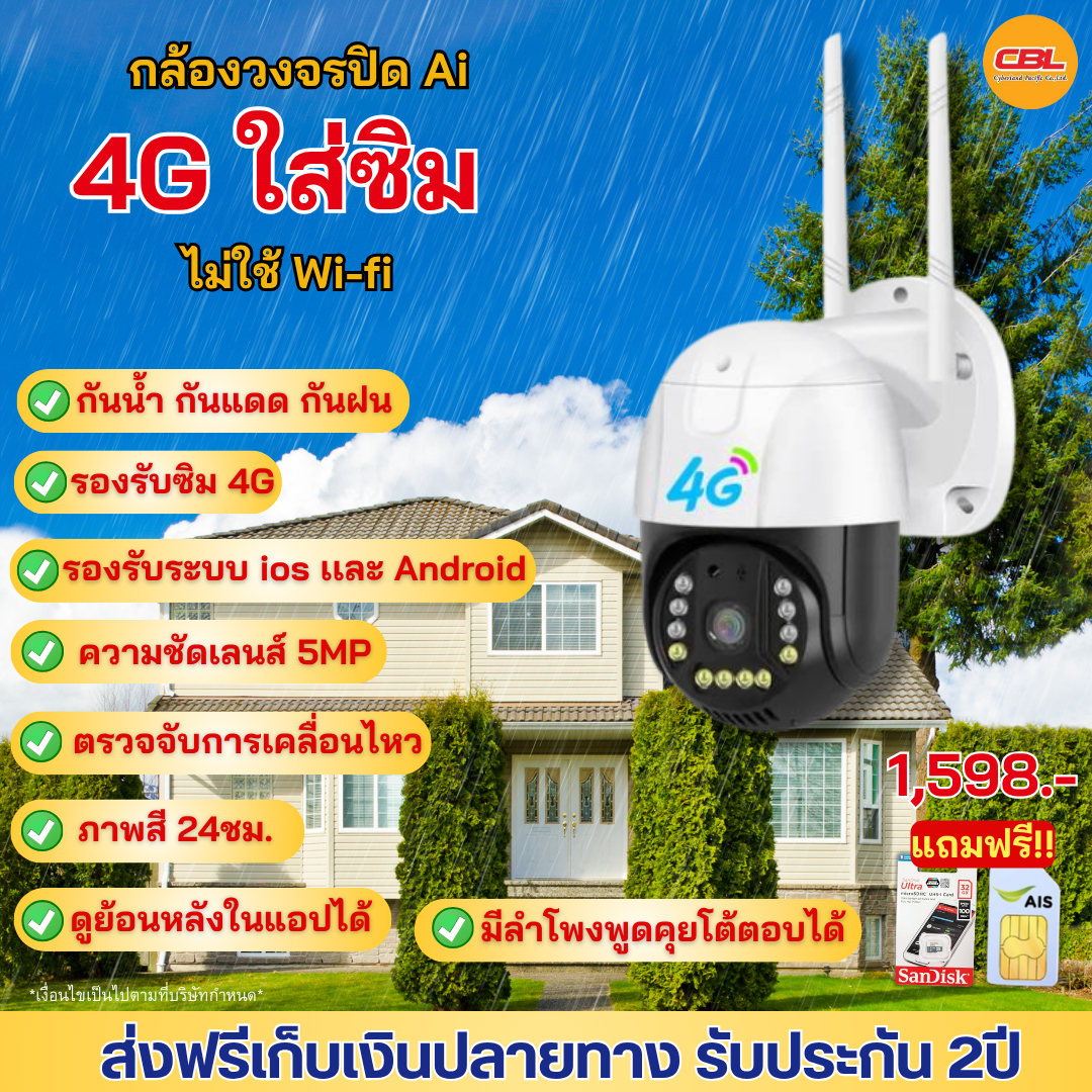 กล้องวงจรปิดใส่ซิม
